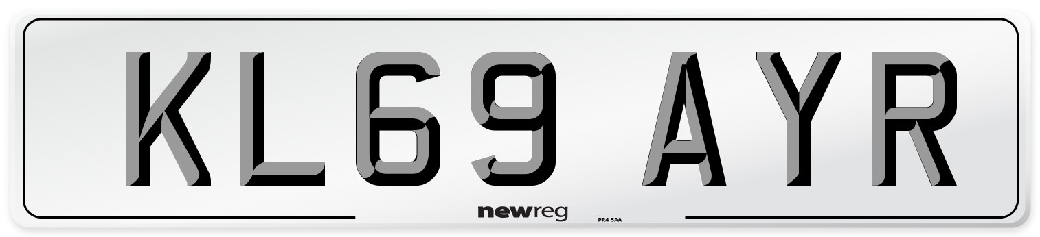 KL69 AYR Number Plate from New Reg